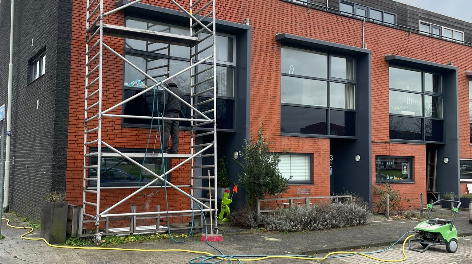 Gevelrenovatie Herenhuis Kralingen